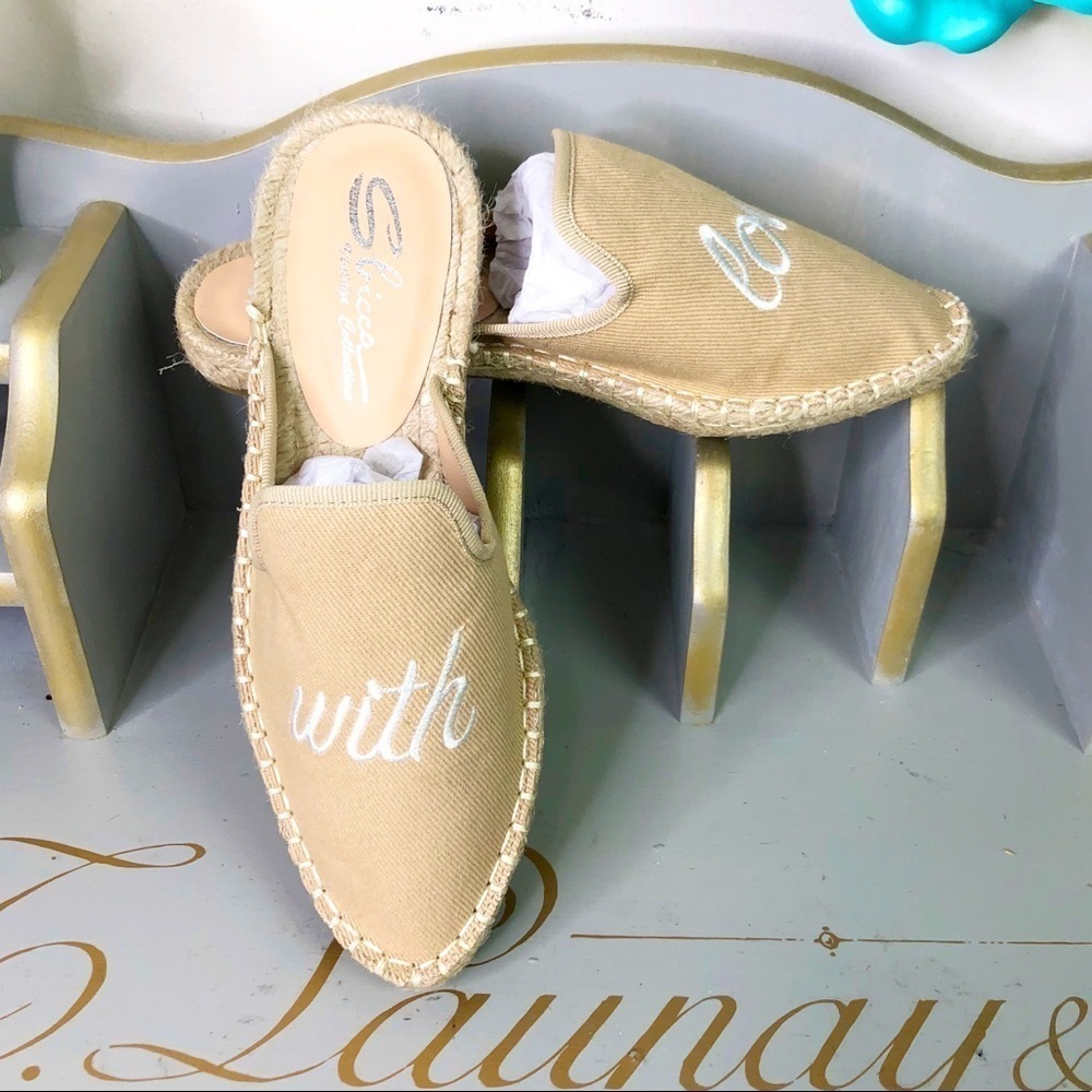 SBICCA vintage collection espadrille mules